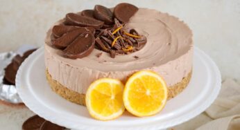 No-Bake Chocolate Orange Cheesecake Recipe – Quick and Easy