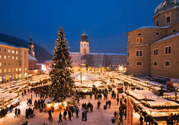Salzburg Christmas market: Salzburg, Austria: