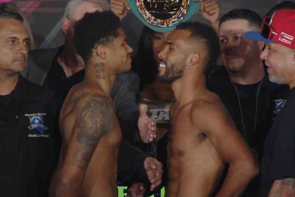Shakur Stevenson vs Edwin de los Santos