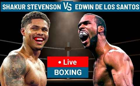 Shakur Stevenson vs Edwin de los Santos