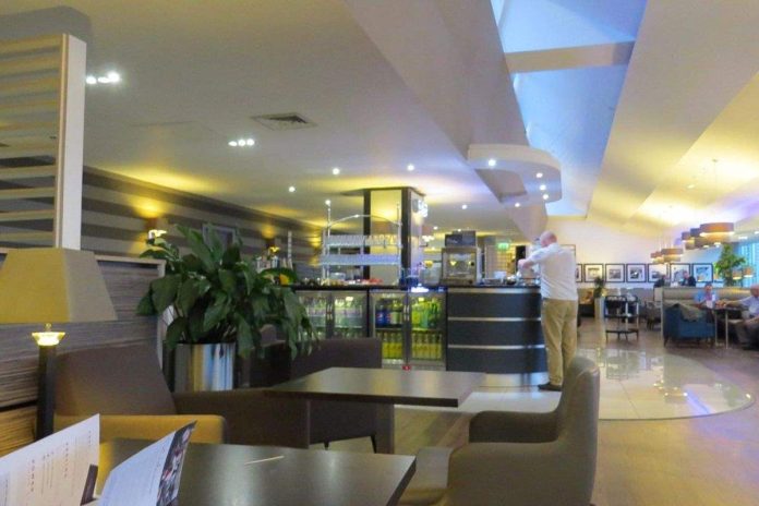 Lounge at Manchester Airport Terminal