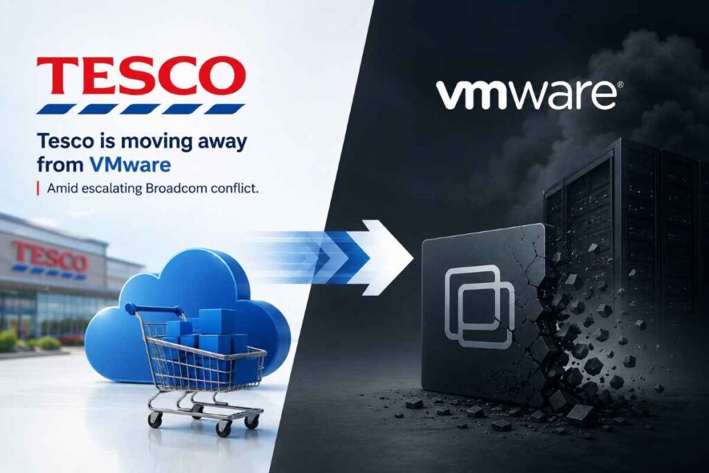 Tesco Accelerates VMware Exit