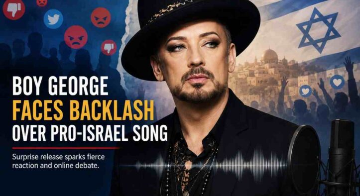 Boy George Faces Backlash After Surprise Pro-Israel Song Sparks Fierce Online Debate