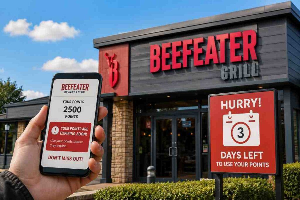 Beefeater Rewards Points