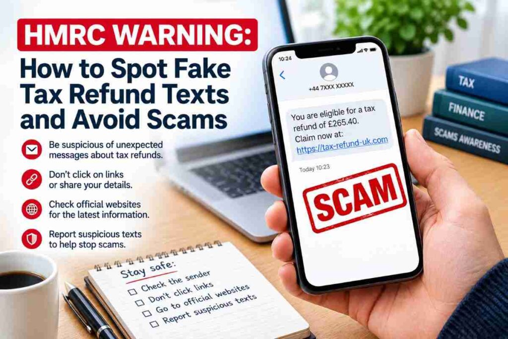 Fake Tax Refund Texts