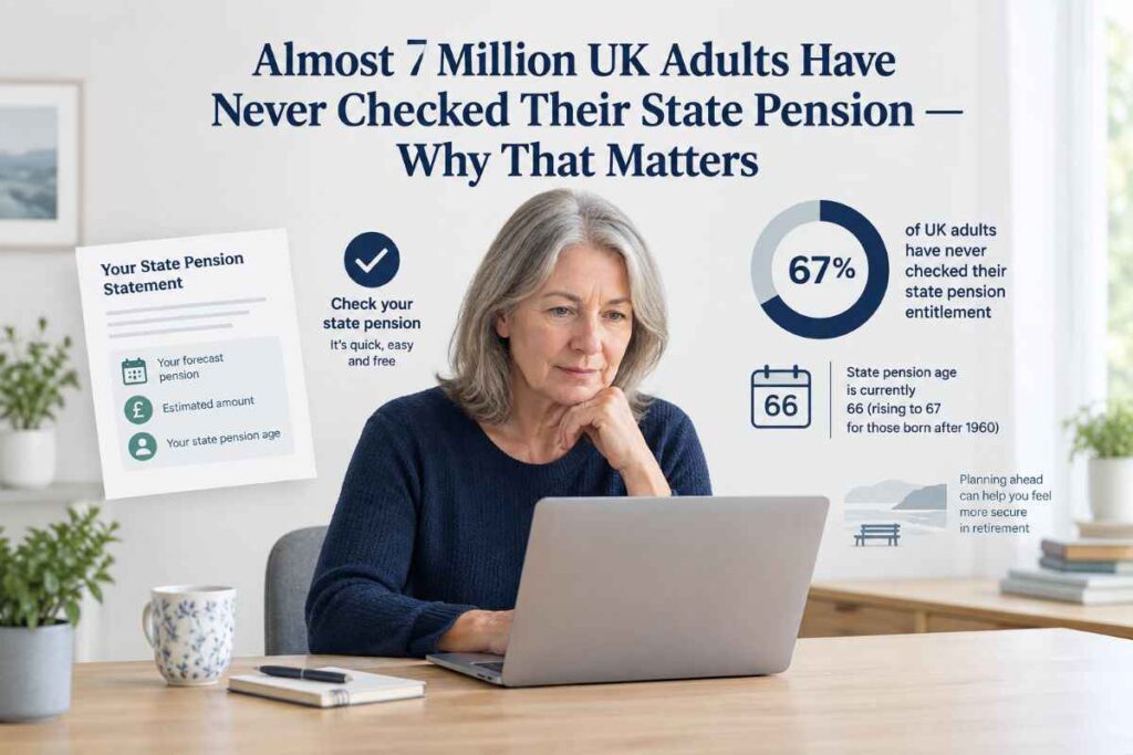 Almost 7 Million UK Adults Have Never Checked Their State Pension — Why That Matters UK State Pension