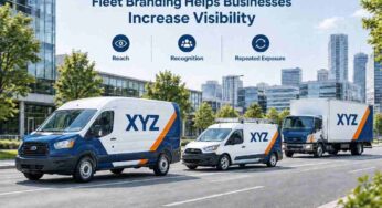 How Fleet Branding Helps Businesses Increase Visibility and Build Brand Recognition
