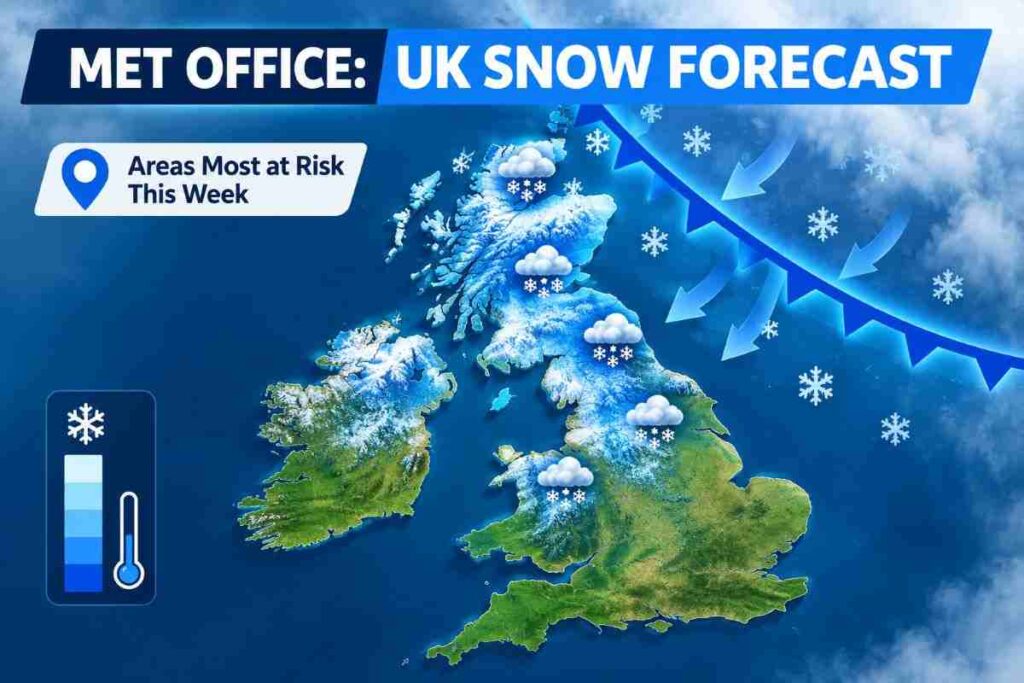 Met Office Snow Warning UK