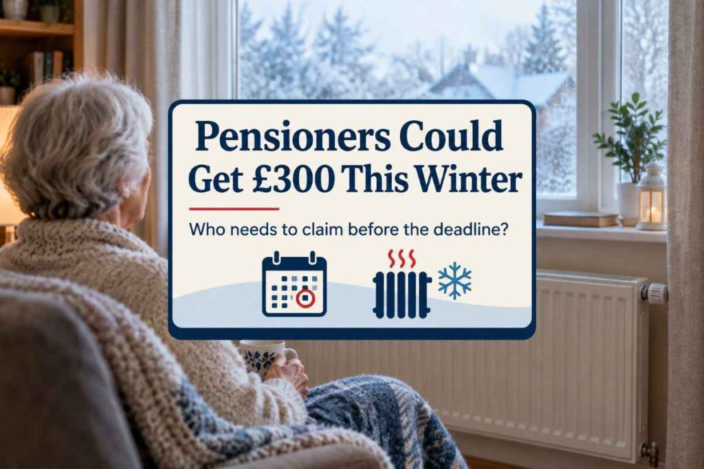 Pensioners Could Get £300 This Winter — Who Needs to Claim Before the Deadline? Pensioners Check If You Qualify for This £300